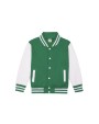 Sweat-shirts personnalisable AWDIS KIDS VARSITY JACKET