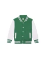 Sweaters & hoodies AWDIS KIDS VARSITY JACKET voor bedrukking &amp; borduring