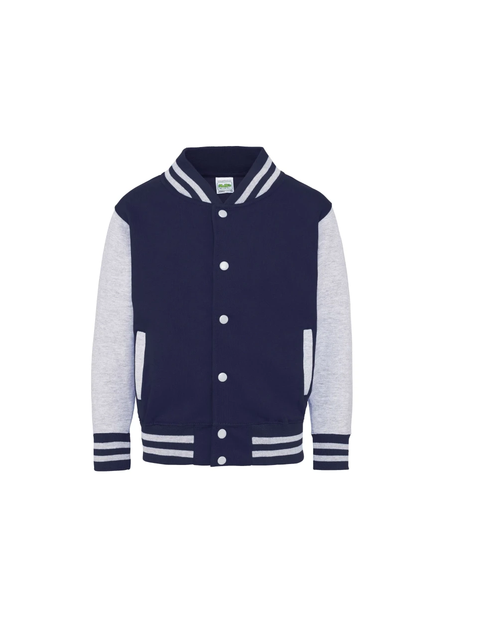 Sweaters & hoodies AWDIS KIDS VARSITY JACKET voor bedrukking &amp; borduring