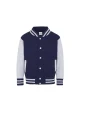 Sweat-shirts personnalisable AWDIS KIDS VARSITY JACKET