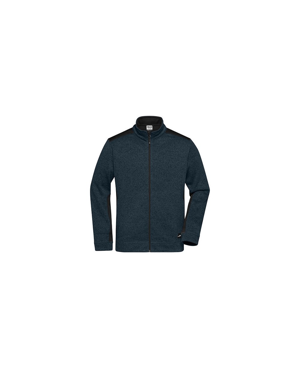 JAMES & NICHOLSON Men‘s Knitted Workwear Fleece Jacket -STRONG- Polar Fleeces personalisierbar