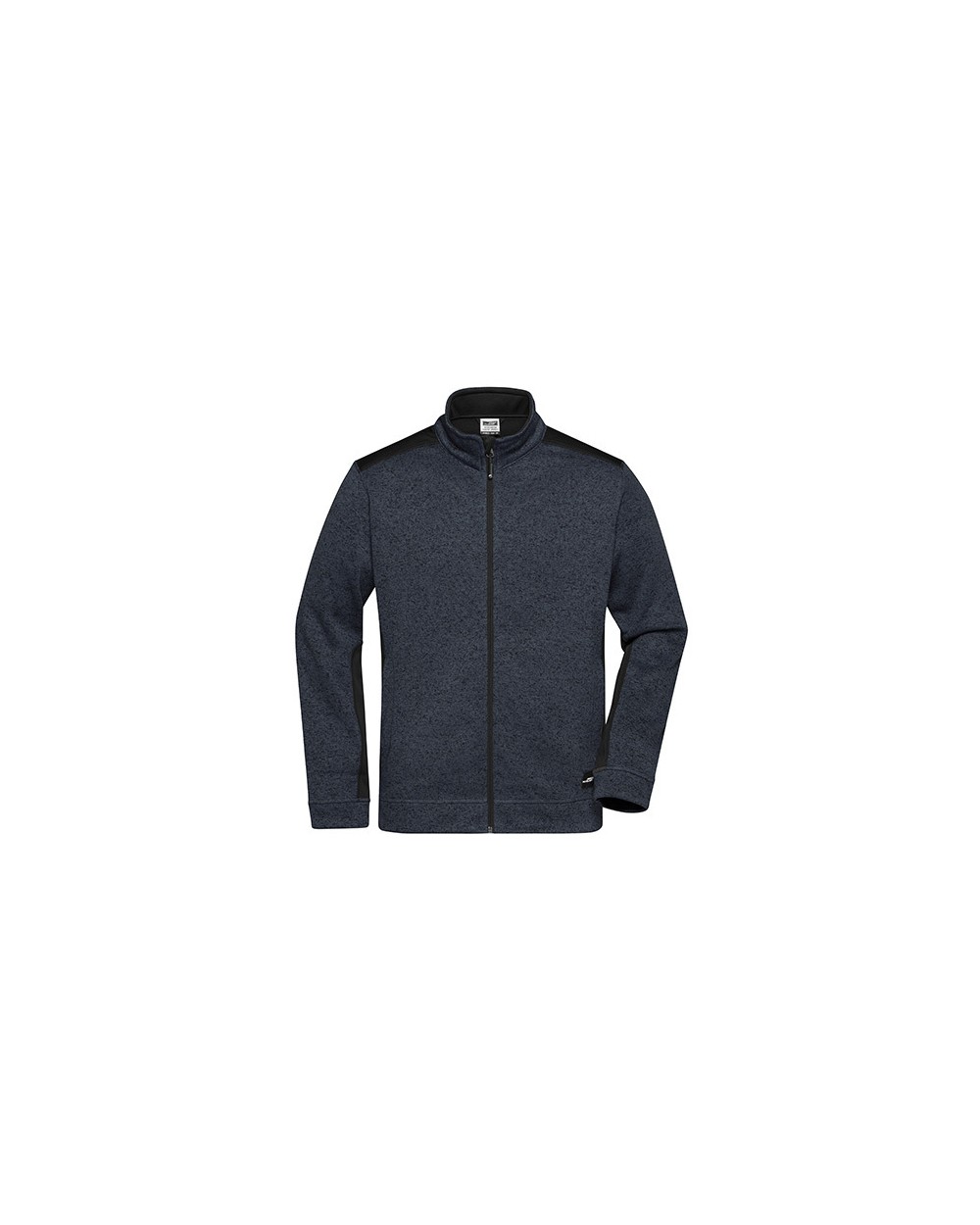 JAMES & NICHOLSON Men‘s Knitted Workwear Fleece Jacket -STRONG- Polar Fleeces personalisierbar