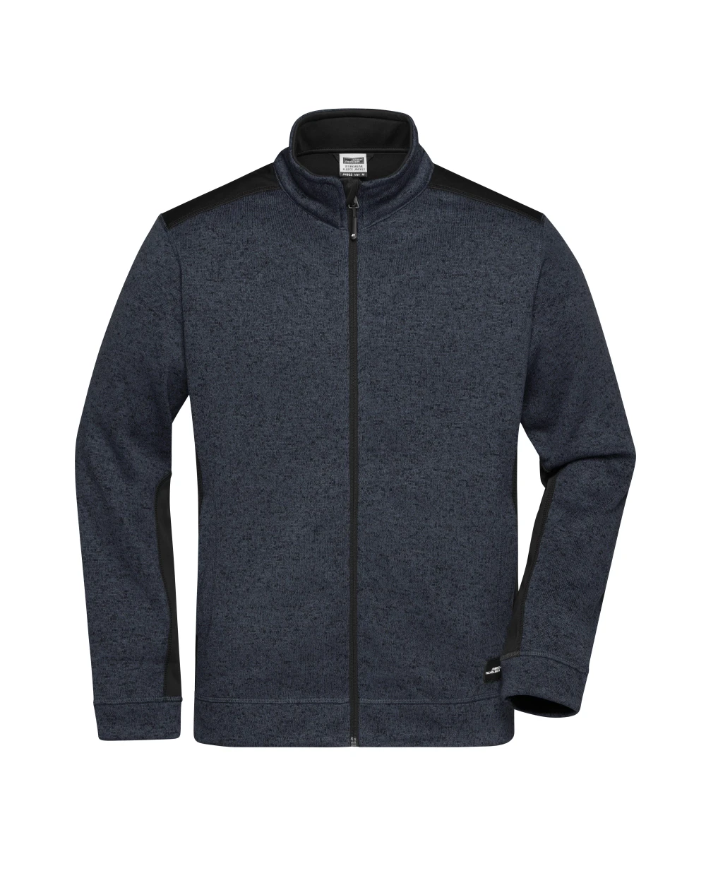 Polar Fleeces JAMES & NICHOLSON Men‘s Knitted Workwear Fleece Jacket -STRONG- voor bedrukking &amp; borduring