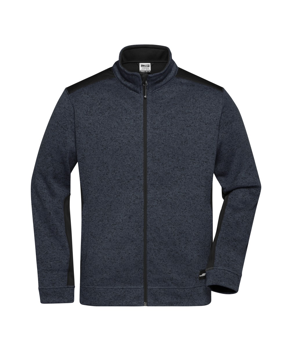 Polar Fleeces JAMES & NICHOLSON Men‘s Knitted Workwear Fleece Jacket -STRONG- voor bedrukking &amp; borduring