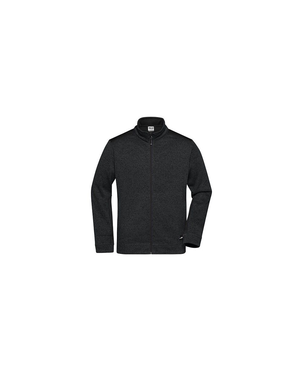 Laines polaires personnalisable JAMES & NICHOLSON Men‘s Knitted Workwear Fleece Jacket -STRONG-