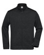 JAMES & NICHOLSON Men‘s Knitted Workwear Fleece Jacket -STRONG- Polar Fleeces personalisierbar