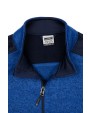 JAMES & NICHOLSON Men‘s Knitted Workwear Fleece Jacket -STRONG- Polar Fleeces personalisierbar