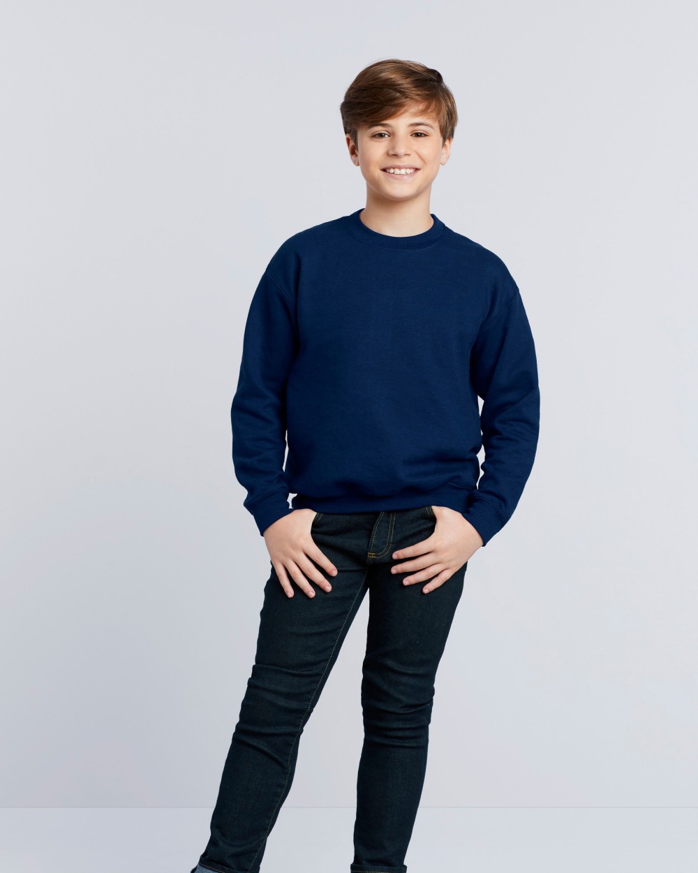 Sweaters & hoodies GILDAN Heavy Blend™ Classic Fit Kinder sweater met ronde hals voor bedrukking &amp; borduring