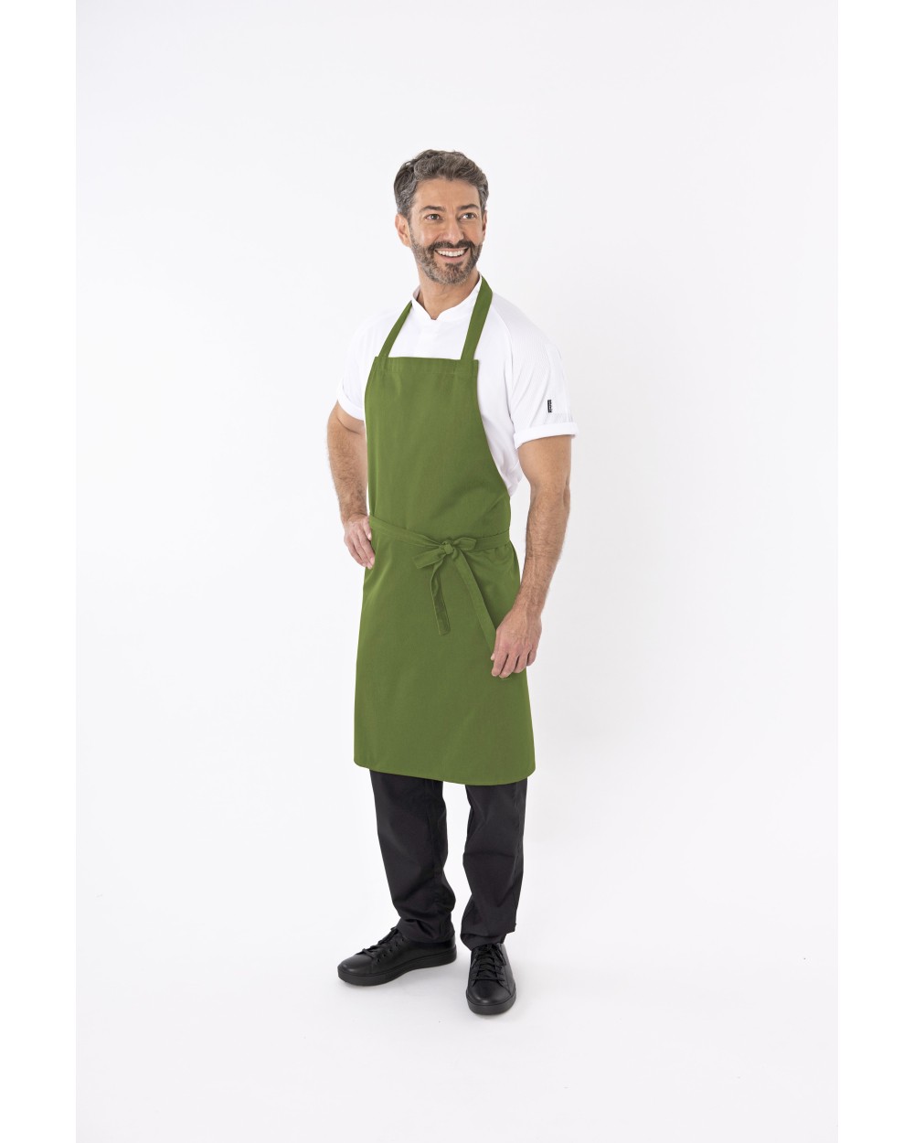 DENNYS LONDON Bib Apron with Adjustable Halter Baby Artikeln personalisierbar