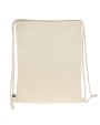 Tassen & Zakken 4DO Fairtrade rugzakje ecru 140g/m² 35x45 cm voor bedrukking &amp; borduring