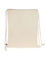 Tassen & Zakken 4DO Fairtrade rugzakje ecru 140g/m² 35x45 cm voor bedrukking &amp; borduring