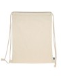 Tassen & Zakken 4DO Fairtrade rugzakje ecru 140g/m² 35x45 cm voor bedrukking &amp; borduring