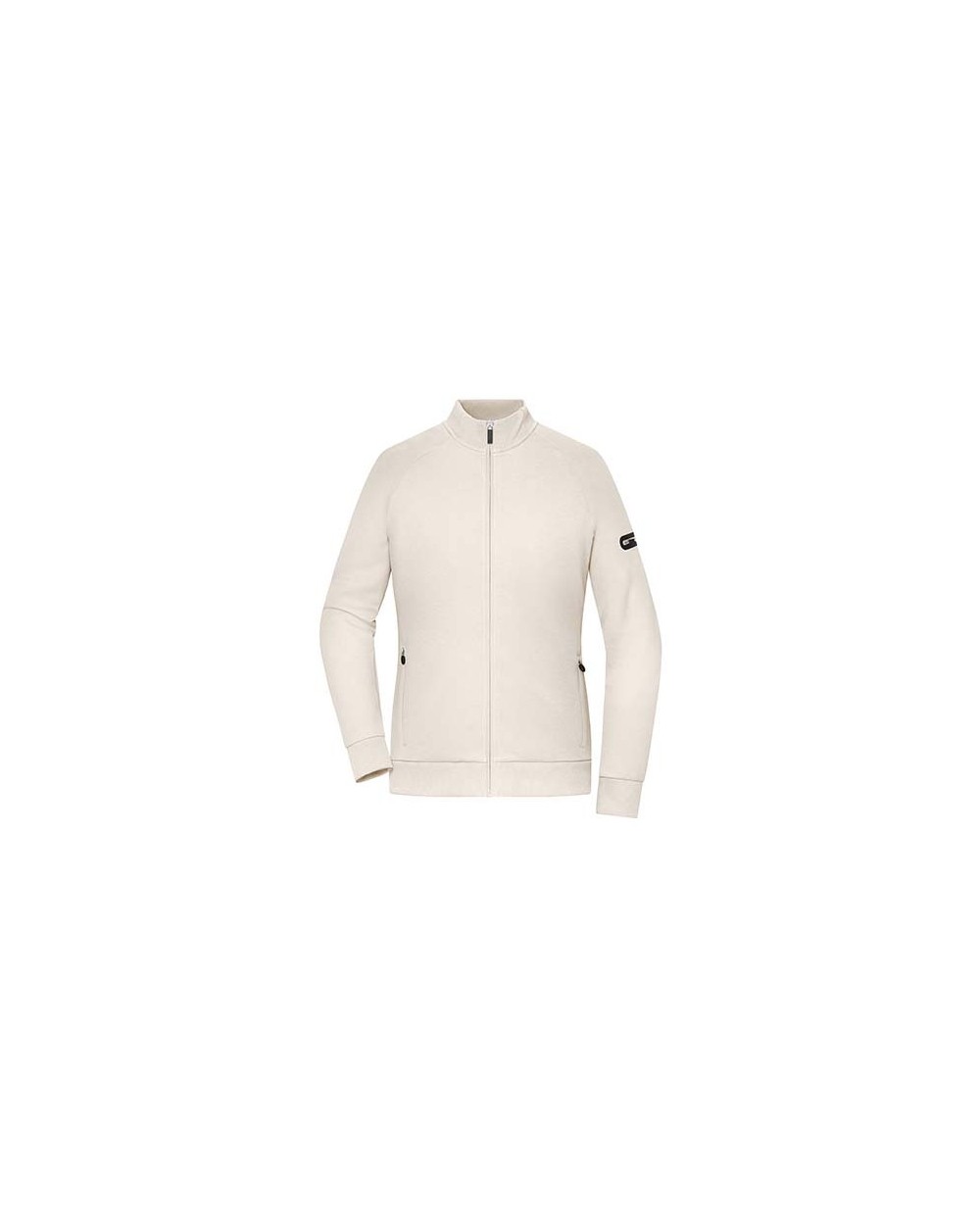 DAIBER Ladies´ Zip Jacket Interlock Sweatshirts personalisierbar