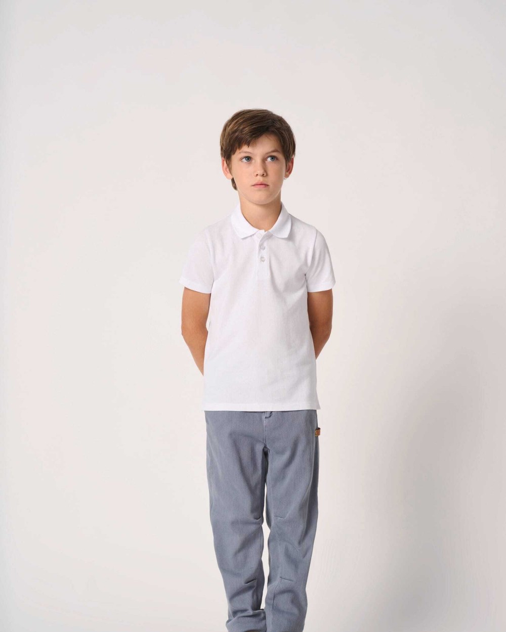 Polos personnalisable IDEAL BASIC BRAND Polo piqué enfant
