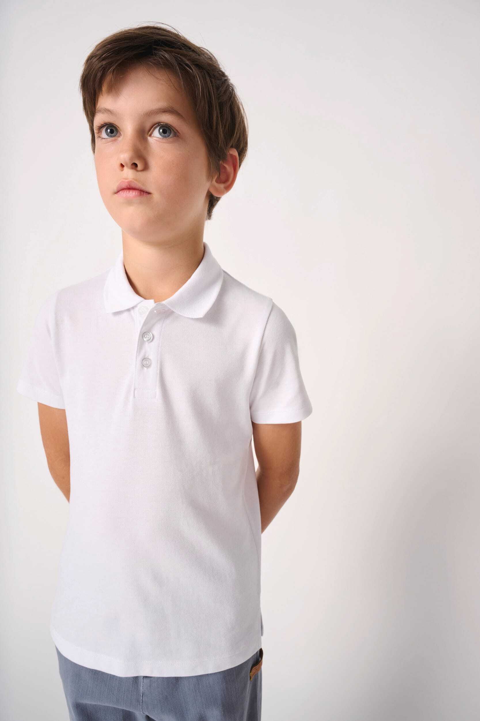 Polos personnalisable IDEAL BASIC BRAND Polo piqué enfant
