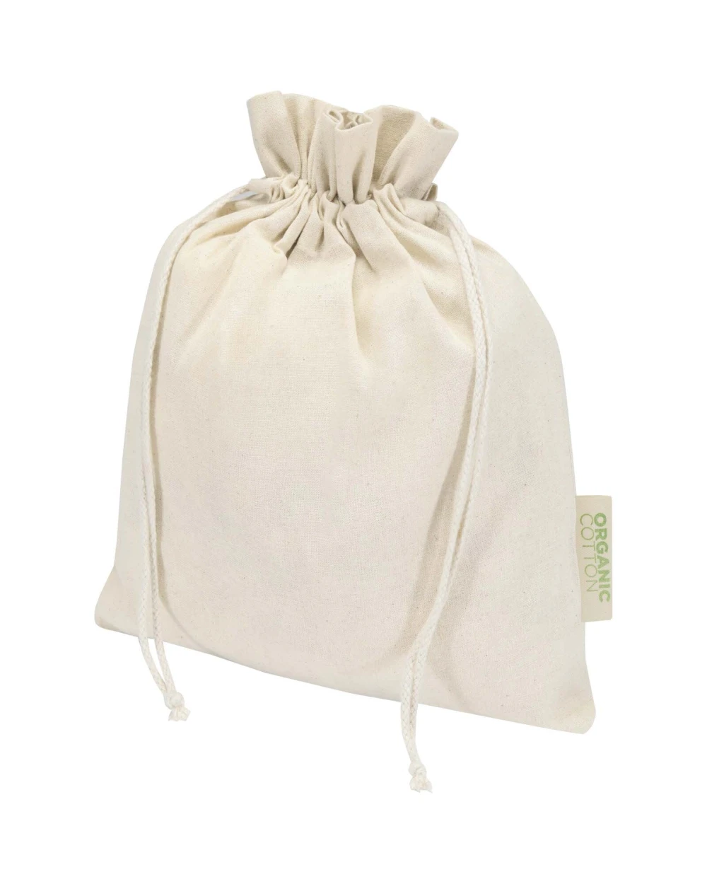 Tassen & Zakken 4DO Odisha 140 g/m² OCS biologisch katoenen geschenktas – 30 x 25 cm voor bedrukking &amp; borduring