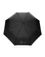 Paraplu's 4DO Kaycey 21" AWARE™ RPET Acaciahouten mini auto open paraplu voor bedrukking &amp; borduring