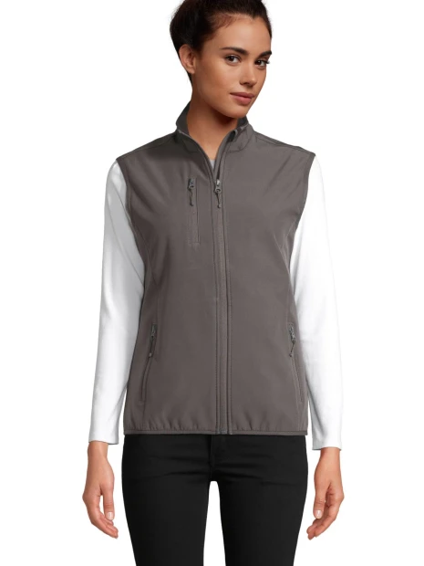 Vestes à personnaliser SOL'S Women´s Falcon Zipped Softshell Bodywarmer 
