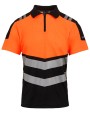 REGATTA Hi-Vis X-Pro Polo (Class 1) Poloshirts personalisierbar