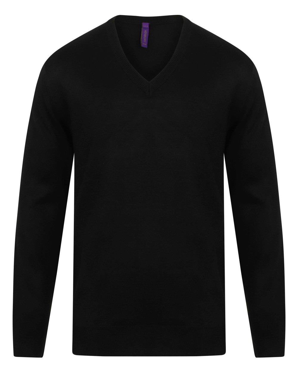 Sweat-shirts personnalisable HENBURY Pull à col V acrylique toucher cachemire Homme et Femme