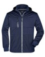 JAMES & NICHOLSON Men´s Maritime Softshell-Jacket Softshells personalisierbar