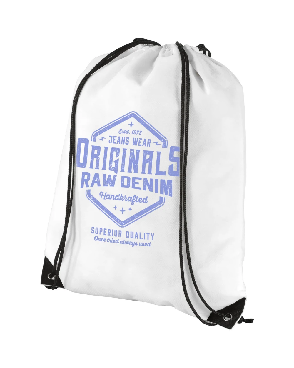 4DO Evergreen Premium Non Woven Turnbeutel 5L Taschen personalisierbar