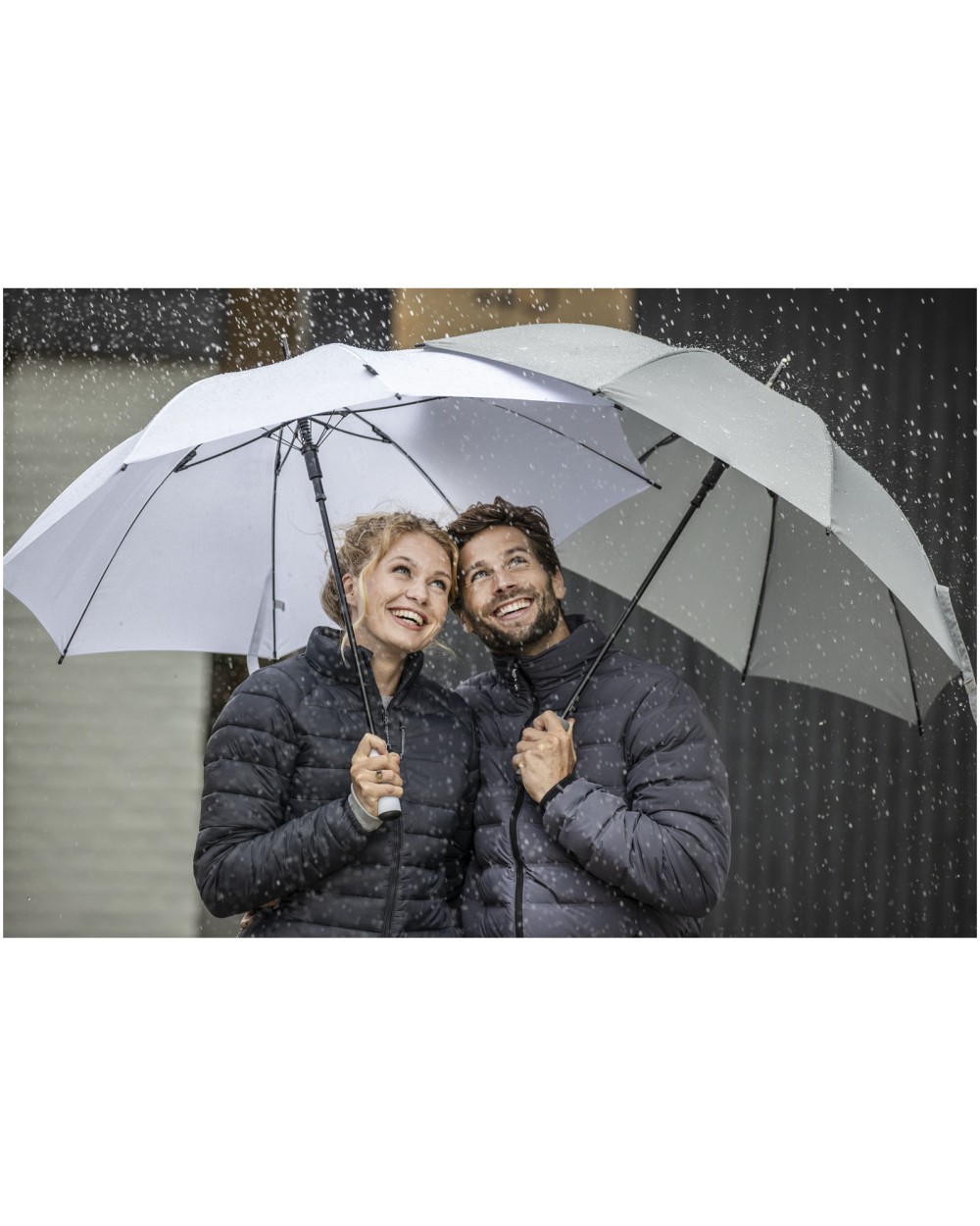 4DO Niel 23" Automatikregenschirm aus recyceltem PET Regenschirme personalisierbar