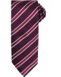 Bandanas, Foulards & Cravates personnalisable PREMIER Cravate rayée "Waffle"