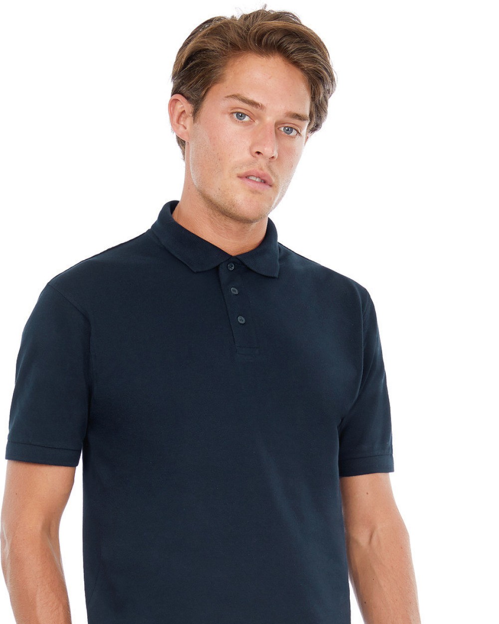 Polos personnalisable B&C Polo homme Safran