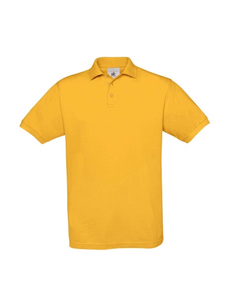 B&C Polo homme Safran /api/colors/ec7322fb-2498-4aec-b739-f7c20573d972 personnalisable