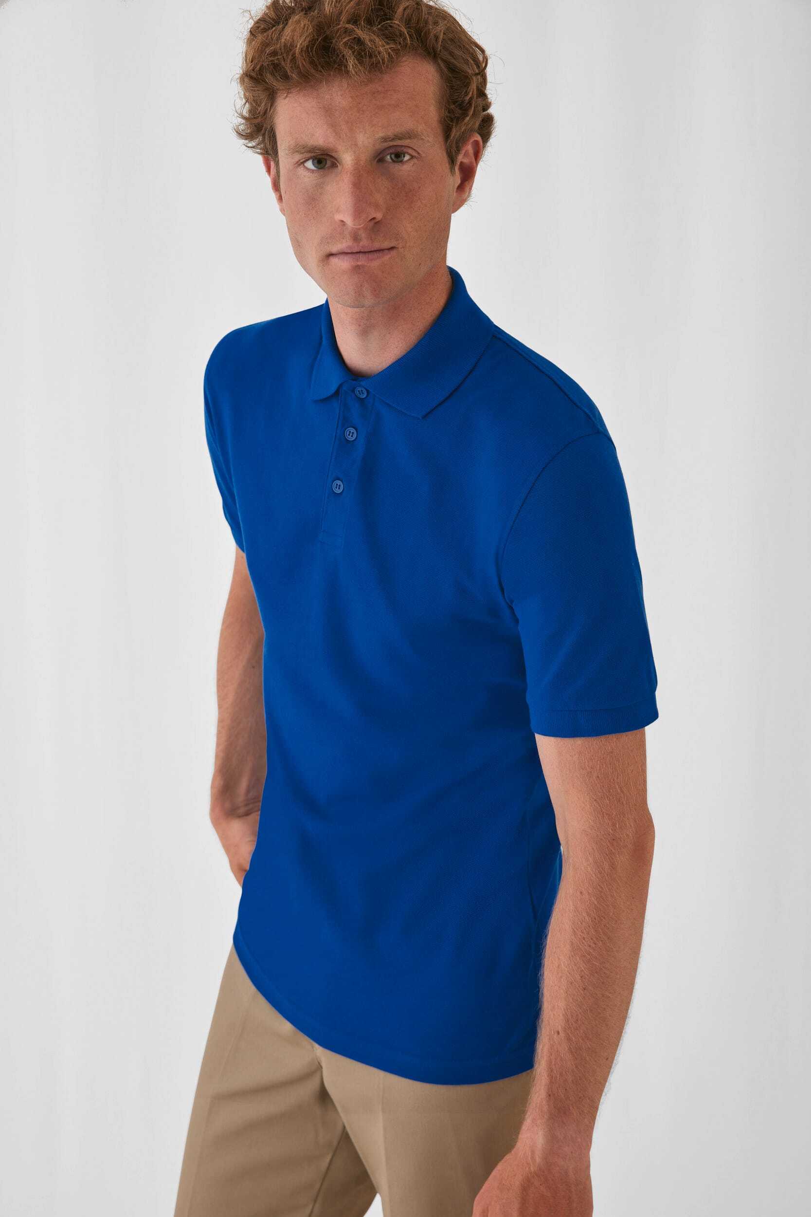 Polo's B&C Safran Polo Shirt voor bedrukking &amp; borduring