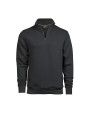 Sweat-shirts personnalisable TEE JAYS HALF ZIP SWEATSHIRT