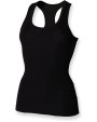 T-shirts SKINNIFIT Women's Stretch Racer-Back Tank voor bedrukking &amp; borduring