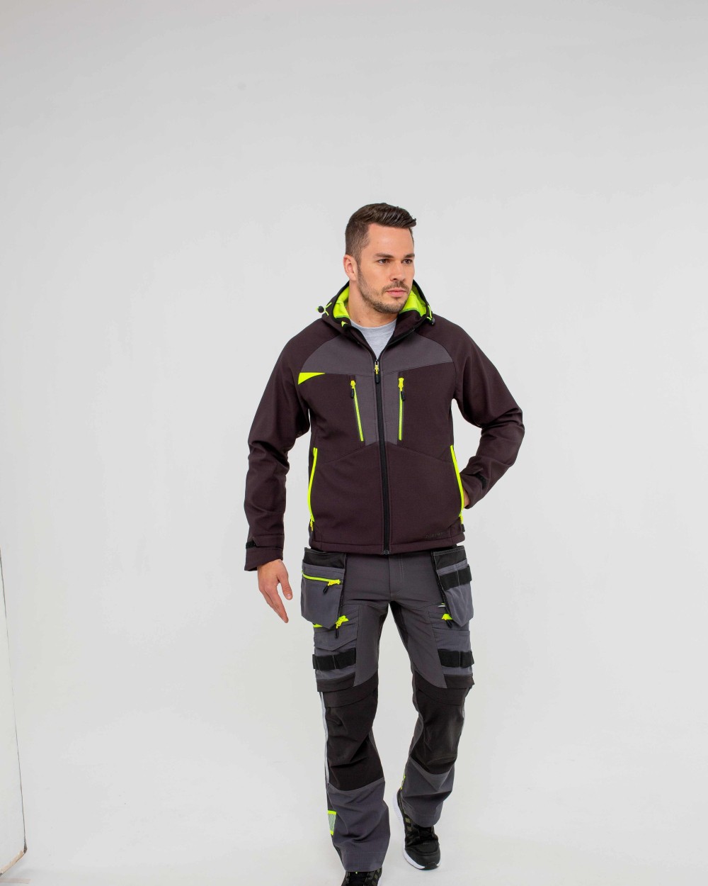 Softshells PORTWEST DX4 Softshell jacket (DX474) voor bedrukking &amp; borduring