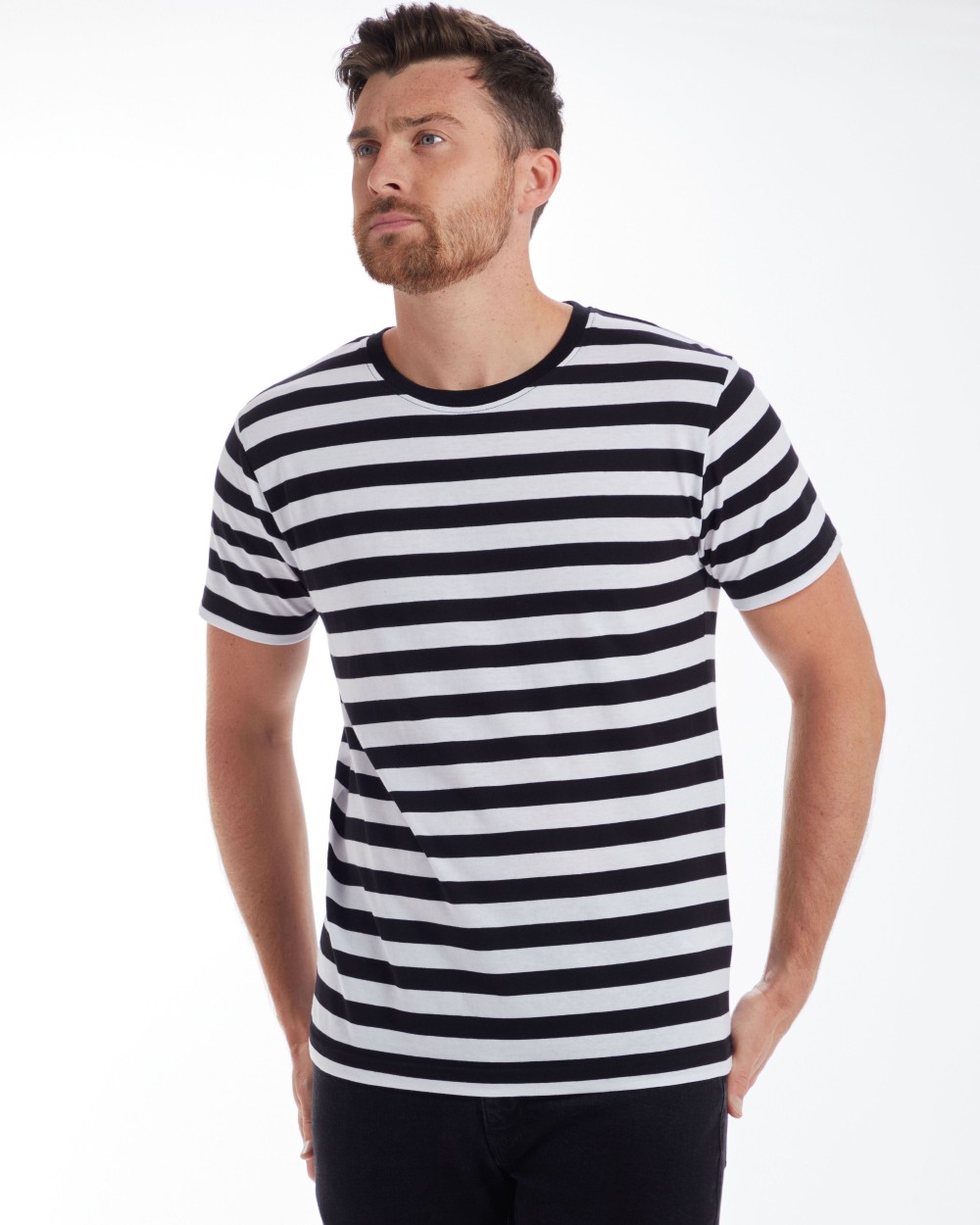 T-shirts MANTIS MEN'S STRIPY T voor bedrukking &amp; borduring