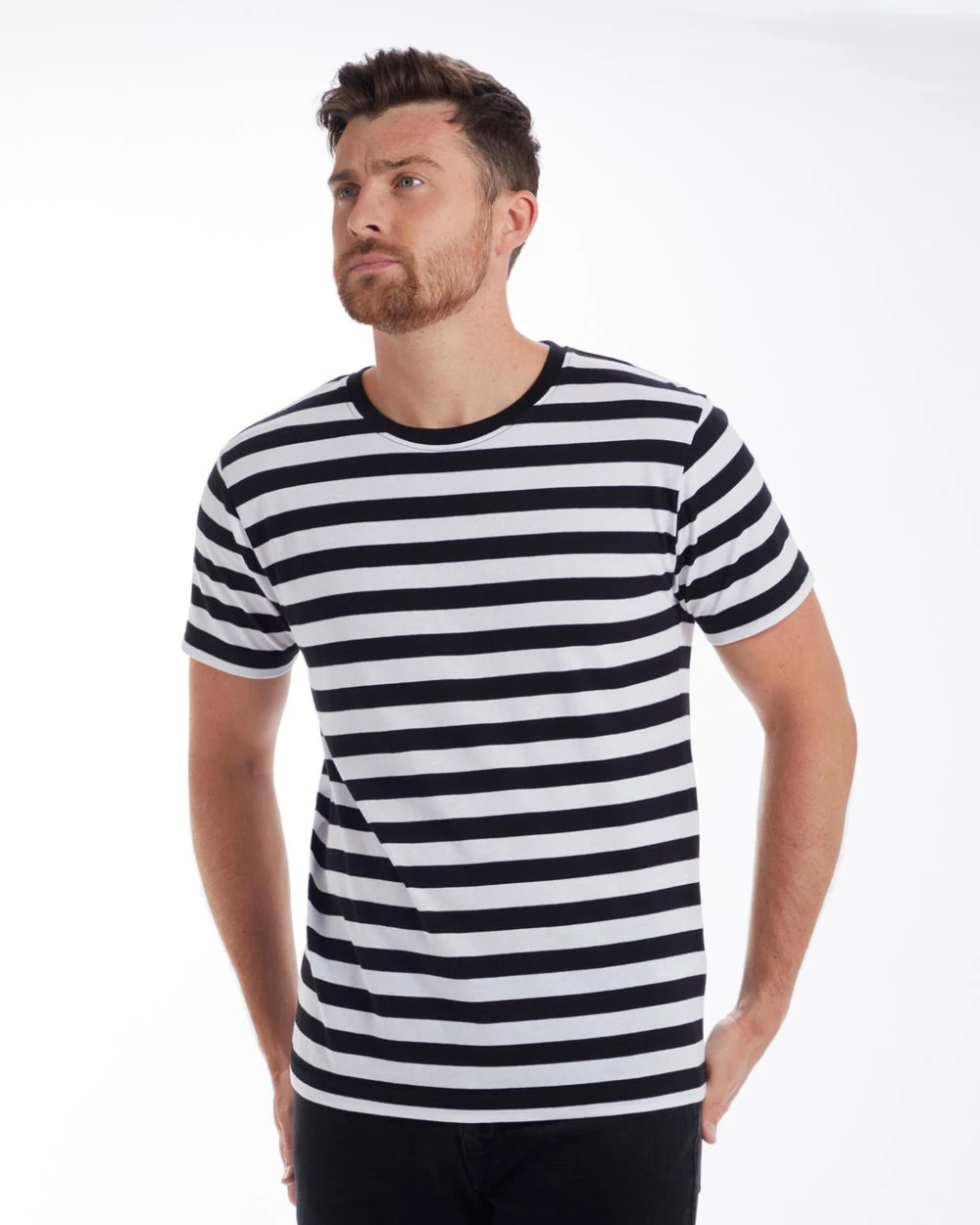 T-shirts MANTIS MEN'S STRIPY T voor bedrukking &amp; borduring