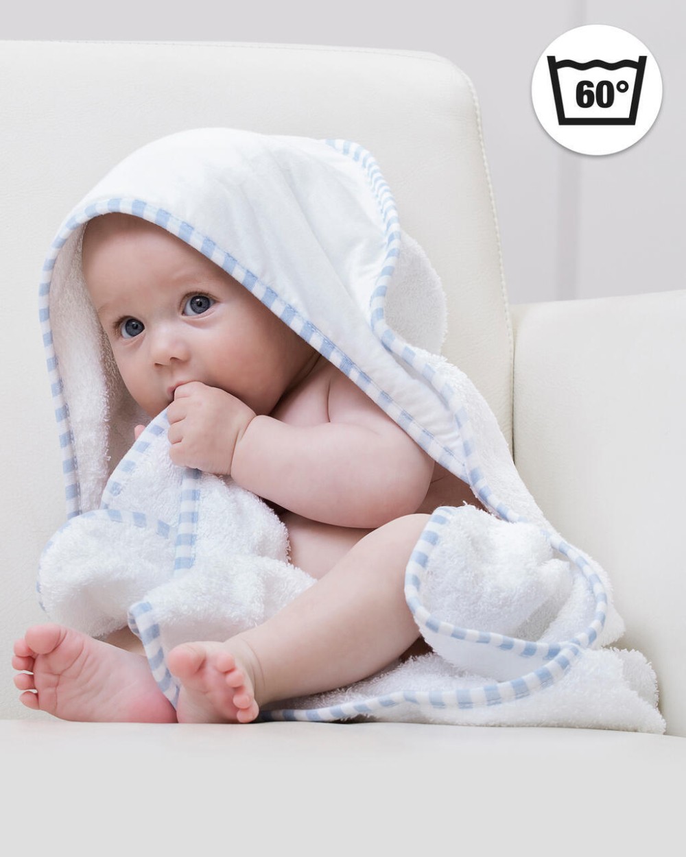 TOWELS BY JASSZ Po Hooded Baby Towel Bad Artikeln personalisierbar