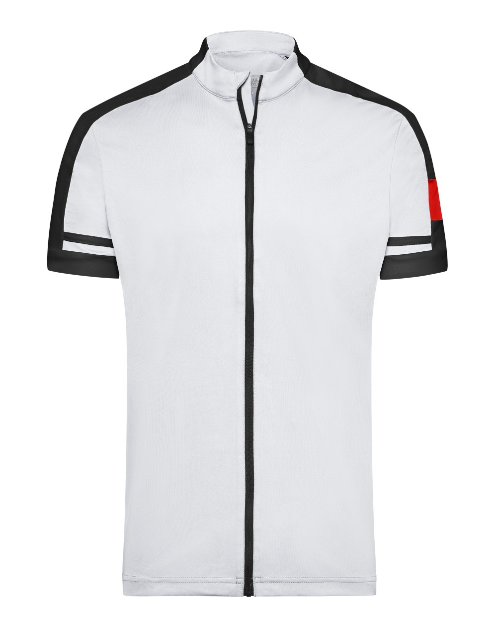 T-shirts JAMES & NICHOLSON Men`s Bike-T Full Zip voor bedrukking &amp; borduring