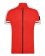 T-shirts JAMES & NICHOLSON Men`s Bike-T Full Zip voor bedrukking &amp; borduring