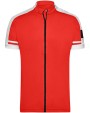 JAMES & NICHOLSON Men´s Bike-T Full Zip T-Shirts personalisierbar