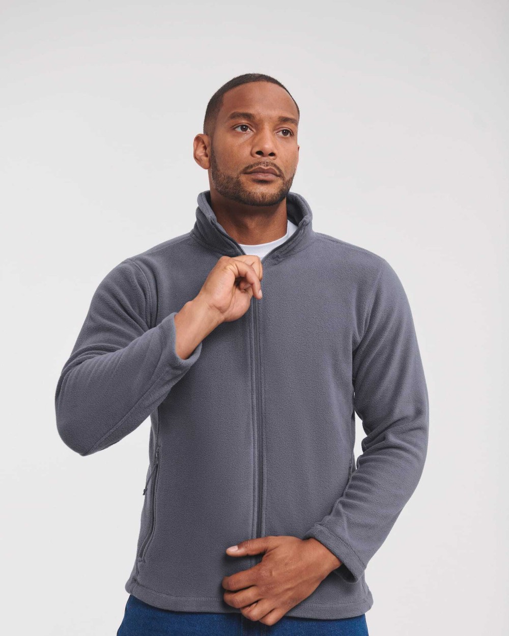 Laines polaires personnalisable RUSSELL Veste polaire homme