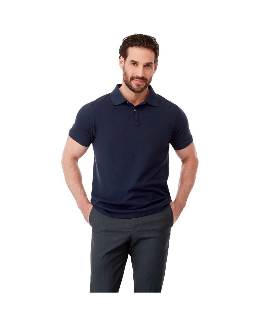 ELEVATE Beryl Poloshirt aus Bio-Recyclingmaterial für Herren Poloshirts personalisierbar