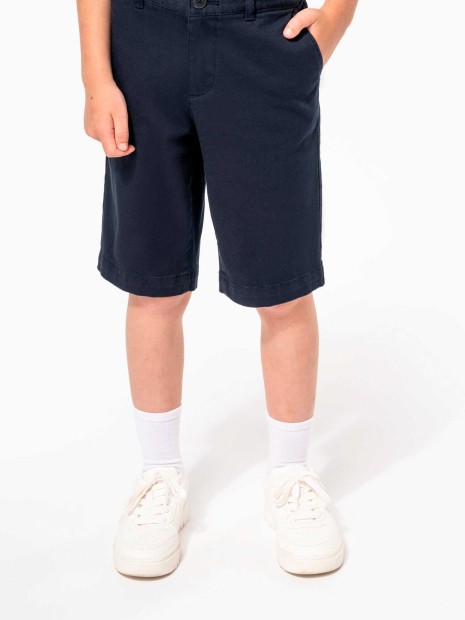 Bermudas & Shorts à personnaliser KARIBAN Bermuda chino garçon 