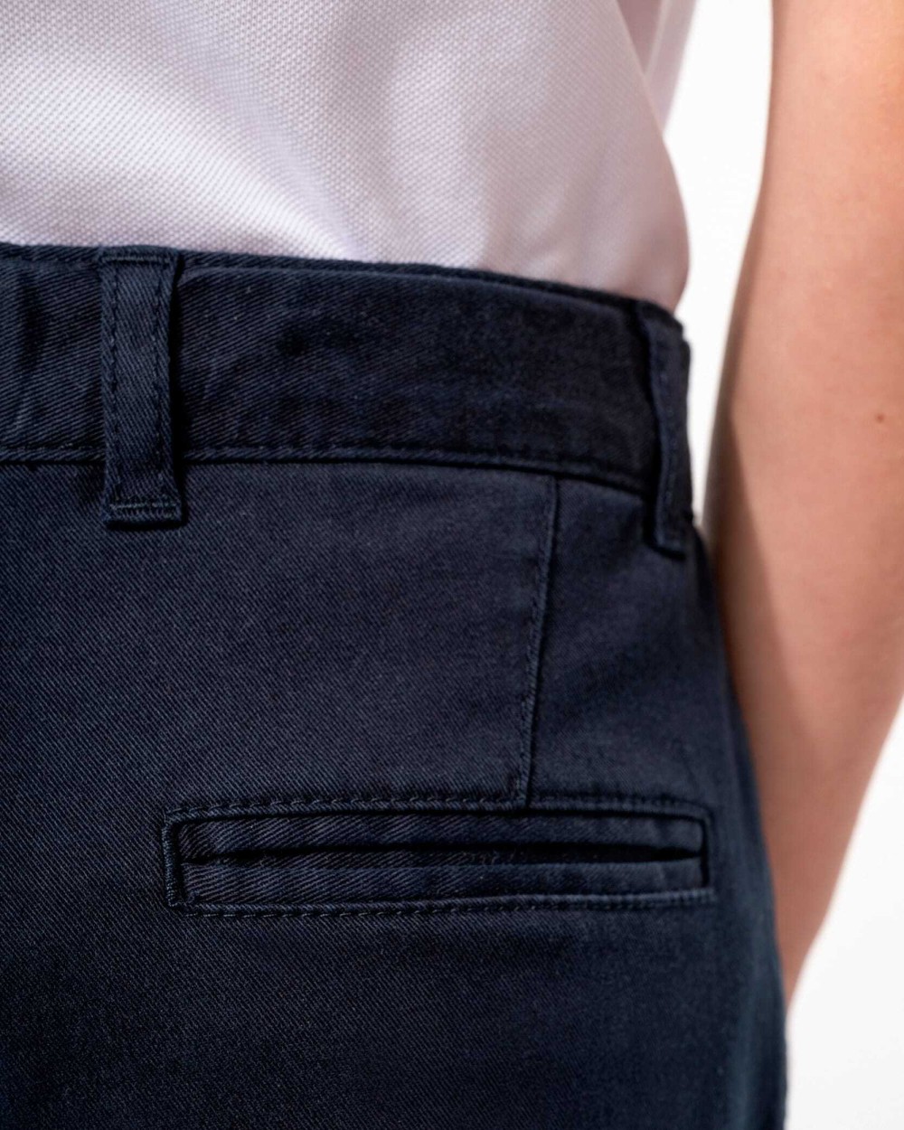 Bermuda's & Shorts KARIBAN Chinobermuda voor jongens voor bedrukking &amp; borduring