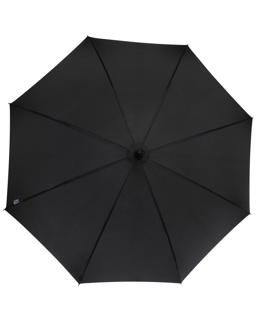 Parapluies personnalisable LUXE Parapluie Fontana de 23" à ouverture automatique avec aspect carbone et poignée courbe