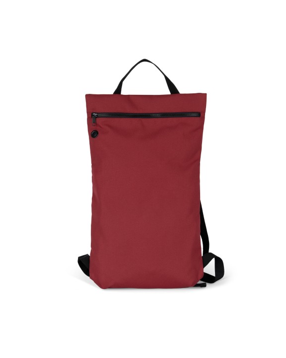 KIMOOD Flacher recycelter City-Rucksack Taschen personalisierbar