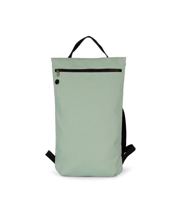 KIMOOD Flacher recycelter City-Rucksack Taschen personalisierbar