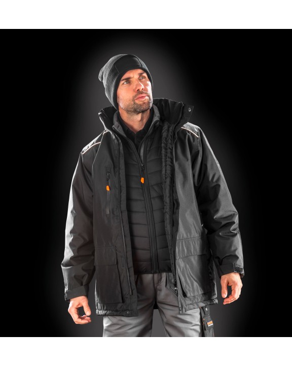 RESULT Work-guard Vostex Long Coat Jacken personalisierbar