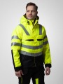 Vestes à personnaliser PROJOB 6418 PARKA POLYURETHANE HV MATELASSEE - EN ISO 20471 CLASSE 3 - EN 343 3/1/X 