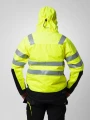 Vestes à personnaliser PROJOB 6418 PARKA POLYURETHANE HV MATELASSEE - EN ISO 20471 CLASSE 3 - EN 343 3/1/X 